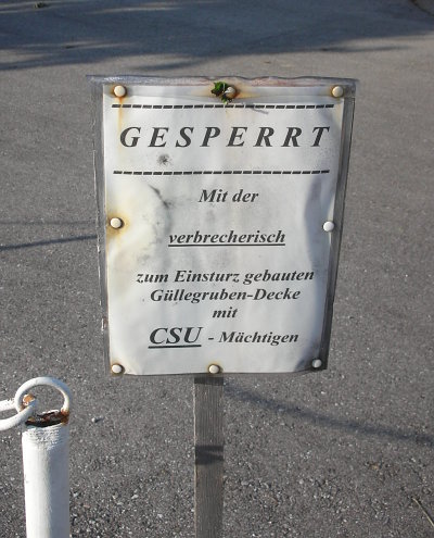 Lyrisches Schild